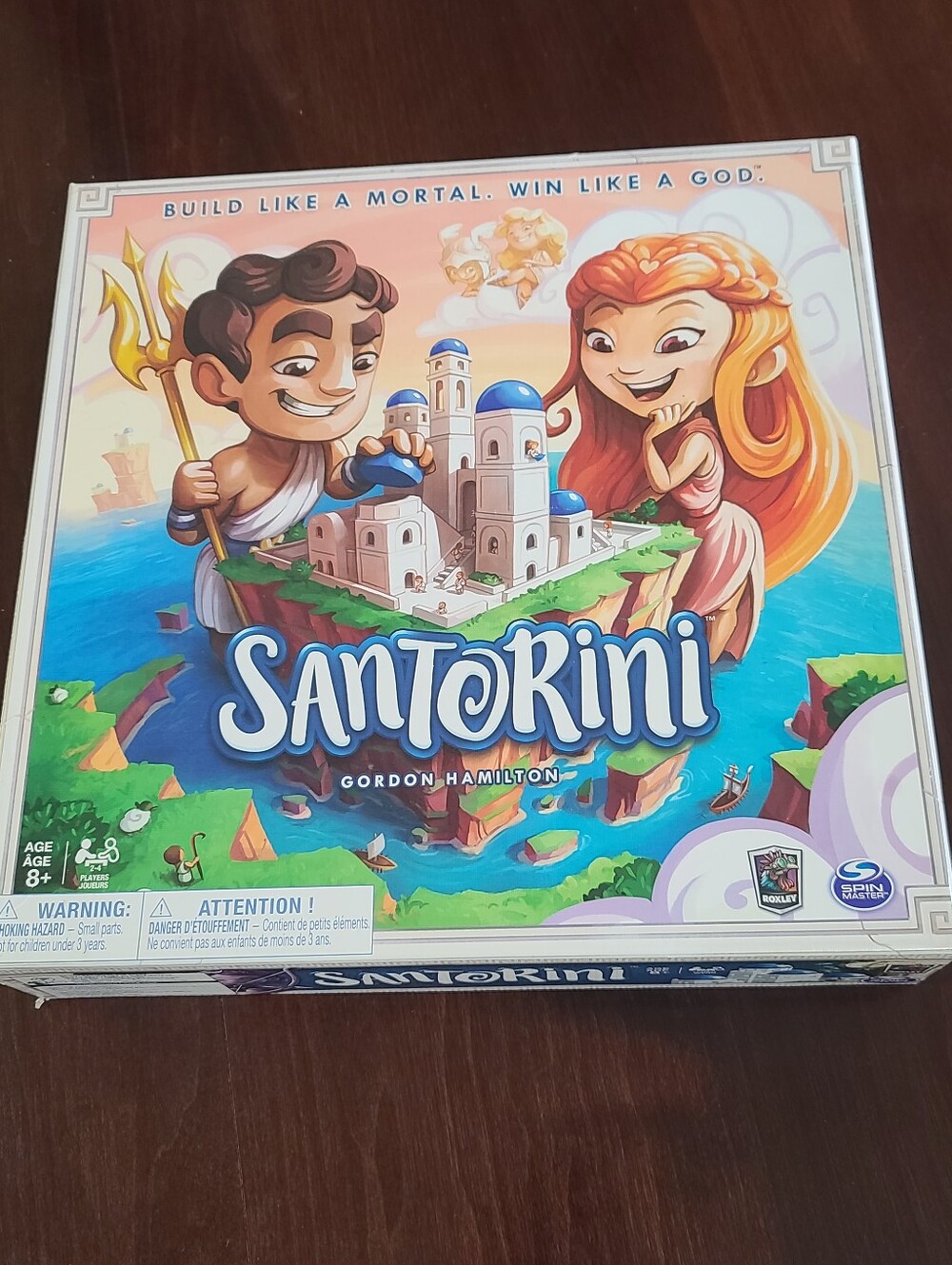 Santorini Board Game, By Gordon Hamilton